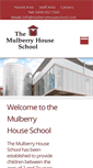 Mobile Screenshot of mulberryhouseschool.com